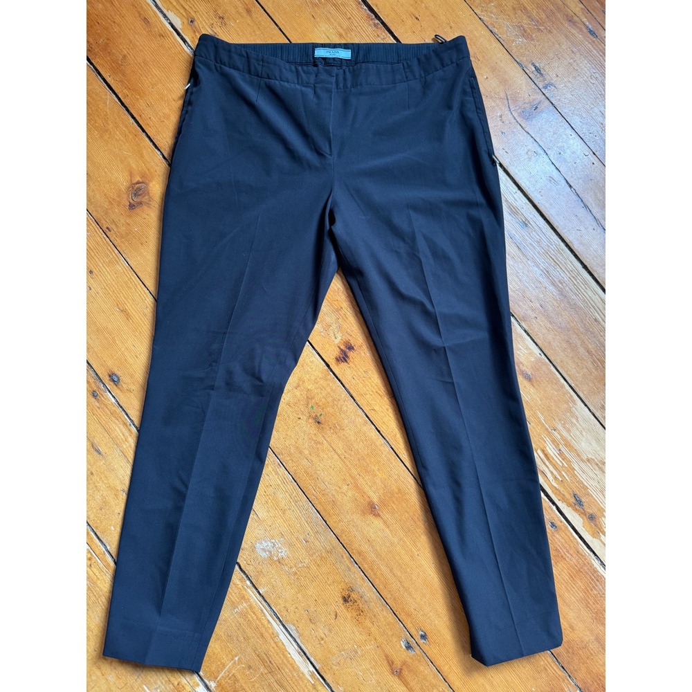 Prada Pants‎ Slim Fit Black Size 46